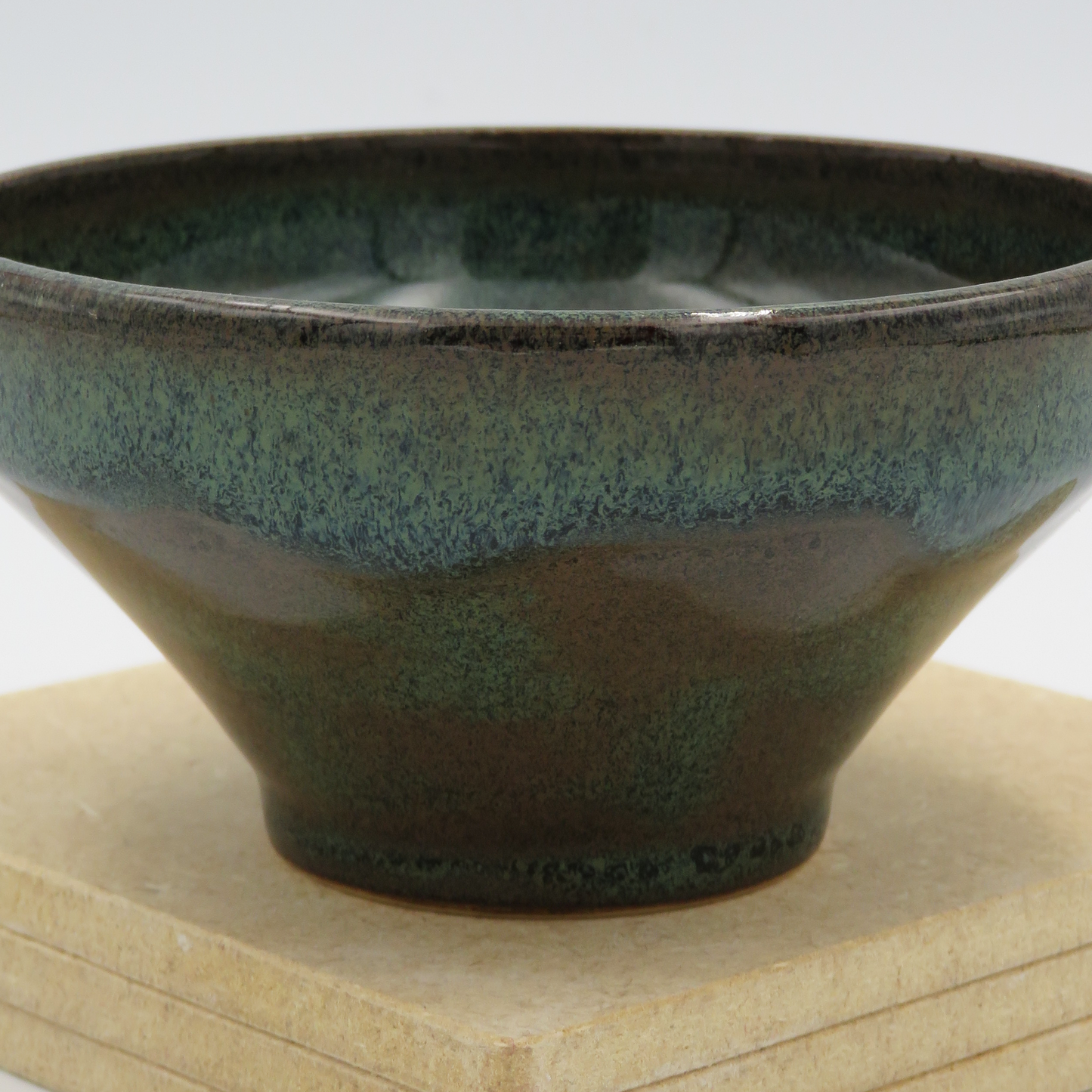 Small Angular Dish - Rustic Blue