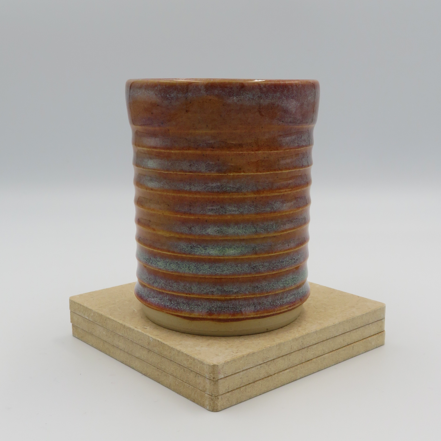 Curved Cup - Sunset Red