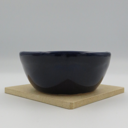Small 4-Petal Dish - Deep Blue - Second