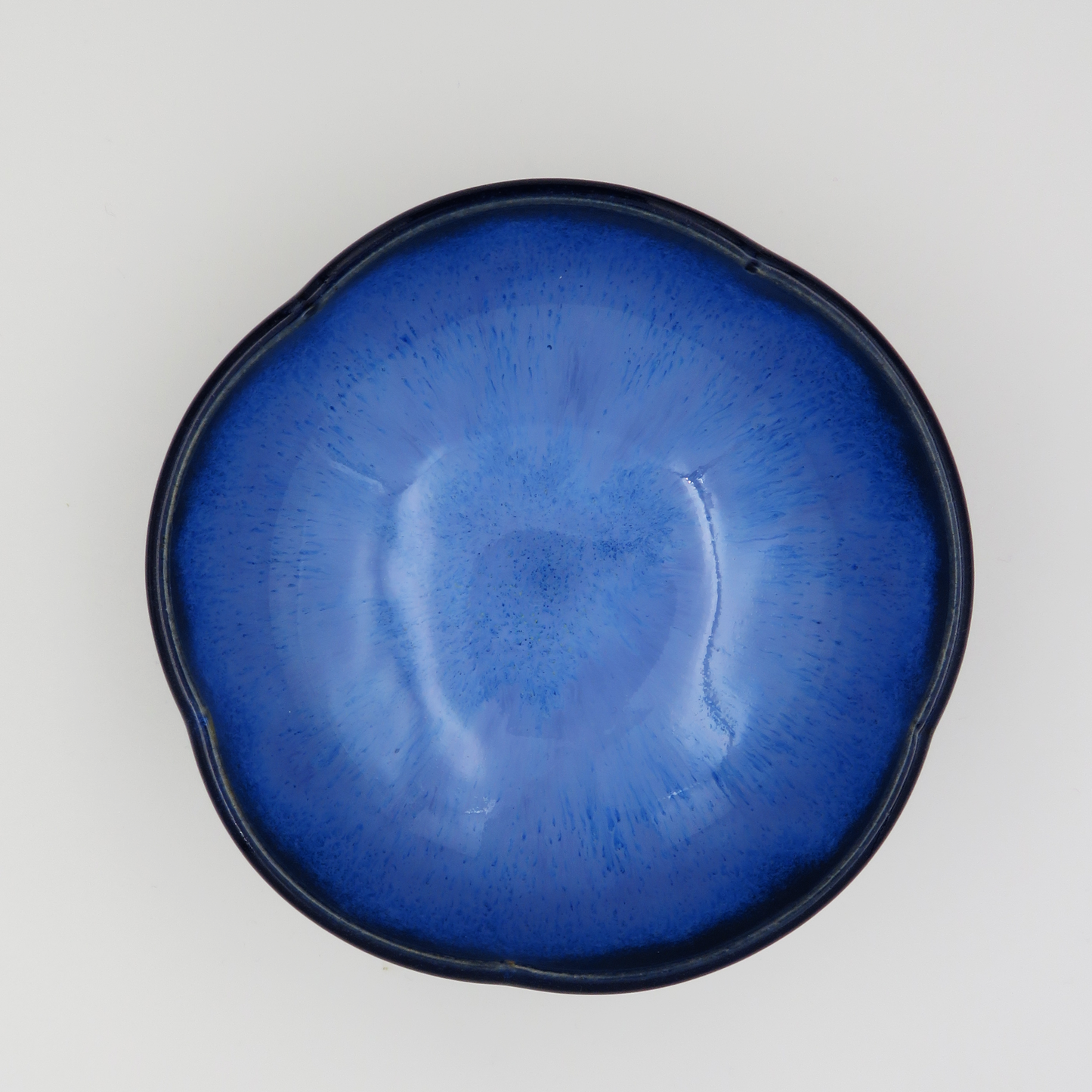 Nested 5-Petal Bowls - Deep Blue