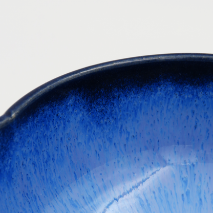 Nested 5-Petal Bowls - Deep Blue