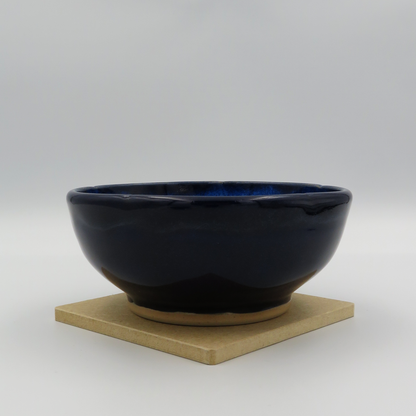 Nested 5-Petal Bowls - Deep Blue