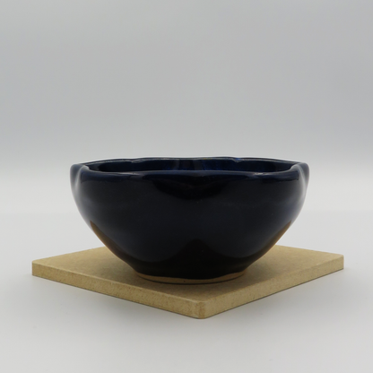 Nested 5-Petal Bowls - Deep Blue