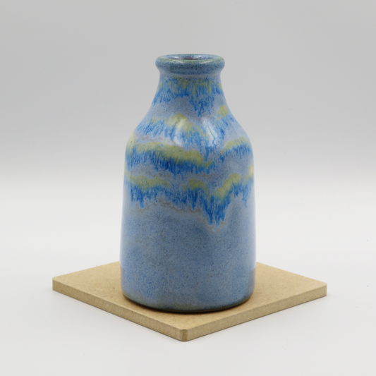 Bud Vase - Light Blue Wave
